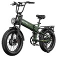 APEFOX RH20 Faltbares Elektrofahrrad, Duale 750W Nabenmotoren, 48V 22,5Ah Lithium-Akku, 50 km/h Höchstgeschwindigkeit, 100 km Reichweite, 20×4,0