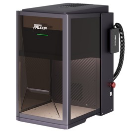 Creality Falcon T1 20W Diodenlaser-Graviergerät, 0,001 mm ultra hohe Präzision, 175×175 mm Arbeitsbereich, 10000 mm/s Graviergeschwindigkeit, Sicherheitsklasse 1, intelligente Kamera, WLAN & USB, Unterstützung für viele Materialien