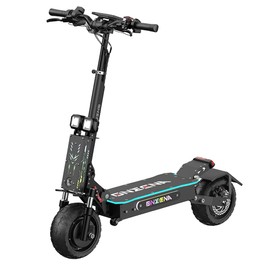ONECNA GT7 Faltbarer Elektroroller, Doppelmotoren mit 2800W, 60V 27Ah Batterie, Höchstgeschwindigkeit 80 km/h, Reichweite 89 km, 11