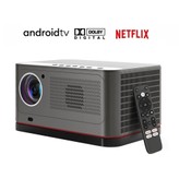 [Aktualisierte Version] ETOE Whale Pro Android TV-Projektor, Native 1080P, 1800 ANSI, 4K-Dekodierung, WideVine L1, Autofokus und automatische Trapezkorrektur, 2 x 10 W Stereo-Lautsprecher, Dualband-WLAN