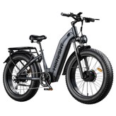 HIKNIGHT H2 PRO Elektrofahrrad, 3000W Doppelmotor, bis zu 61 km/h, 145 km Reichweite, 52V 20Ah Akku, 35° Steigfähigkeit, 26