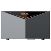 Oscal Power Storage 2000 Tragbare Powerstation, 1920Wh LiFePO4-Batterie, erweiterbar auf 9600Wh, 1200W AC-Ausgang, 2400W 4-MPPT-Solareingang, eingebauter 800W-Mikrowechselrichter, 0,01s USV, 3500+ Zyklen, WLAN & Bluetooth, IP65