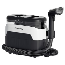 Teendow C6 MAX 3-in-1-Polster- und Teppichreiniger, 1650 W, Hochtemperaturdampf, 12000 Pa Saugleistung, zwei Wasserbehälter, tierfreundlich