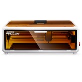 Creality Falcon A1 10W Lasergravierer & Cutter, 600 mm/s Geschwindigkeit, 0,06–0,08 mm Präzisionslaser, 305 × 381 mm Arbeitsbereich, intelligente Materialerkennung, HD-Kamera, Augenschutz, Abluftventilator – Weiß