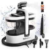 Teendow C7 Max Teppichstaubsauger, 1800 W Leistung, 16 kPa Saugkraft, ≥100 °C Dampf, 4 Reinigungsmodi, Sprühen, Schrubben & Staubsaugen, 1600 ml/1500 ml Doppelwassertanks