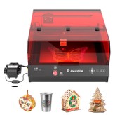 Mecpow X4 Pro 22W Lasergravurmaschine mit eingebauter Kamera, FDA-Klasse-1-Zertifizierung, 410*400 mm
