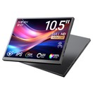 MINIX SF10T 10,5-Zoll-Touchscreen-Monitor, 1920 x 1280 IPS-Bildschirm, 178° Betrachtungswinkel, 1500:1 Kontrastverhältnis, HDR & FreeSync, 2 Lautsprecher, 1 Mini-HDMI-Anschluss, 2 USB-C-Anschlüsse, 1 Micro-USB 2.0-Anschluss, 1 Audioanschluss