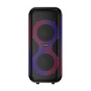 Sounarc L2 Party-Lautsprecher, 80 W Stereo-Sound, verschiedene Beleuchtungsmodi, 13 Stunden Spielzeit