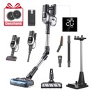 JIMMY JV9 Pro Aqua Akku-Staubsauger, 160AW Saugkraft, 65 Min. Laufzeit, 2-in-1 Saugen & Wischen, LED-Display, Handstaubsauger für Hartböden, Teppiche & Tierhaare