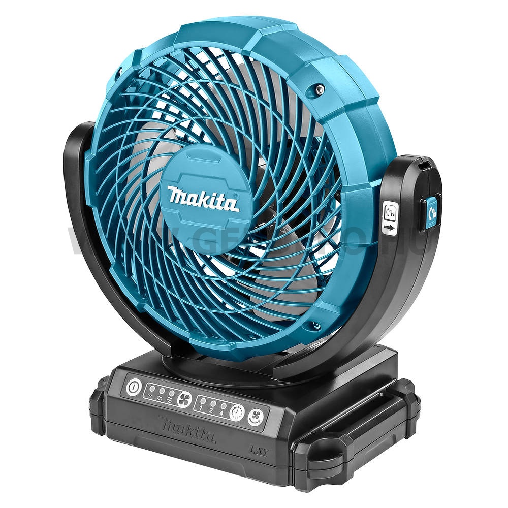 Makita DCF102Z akkus ventilátor géptest
