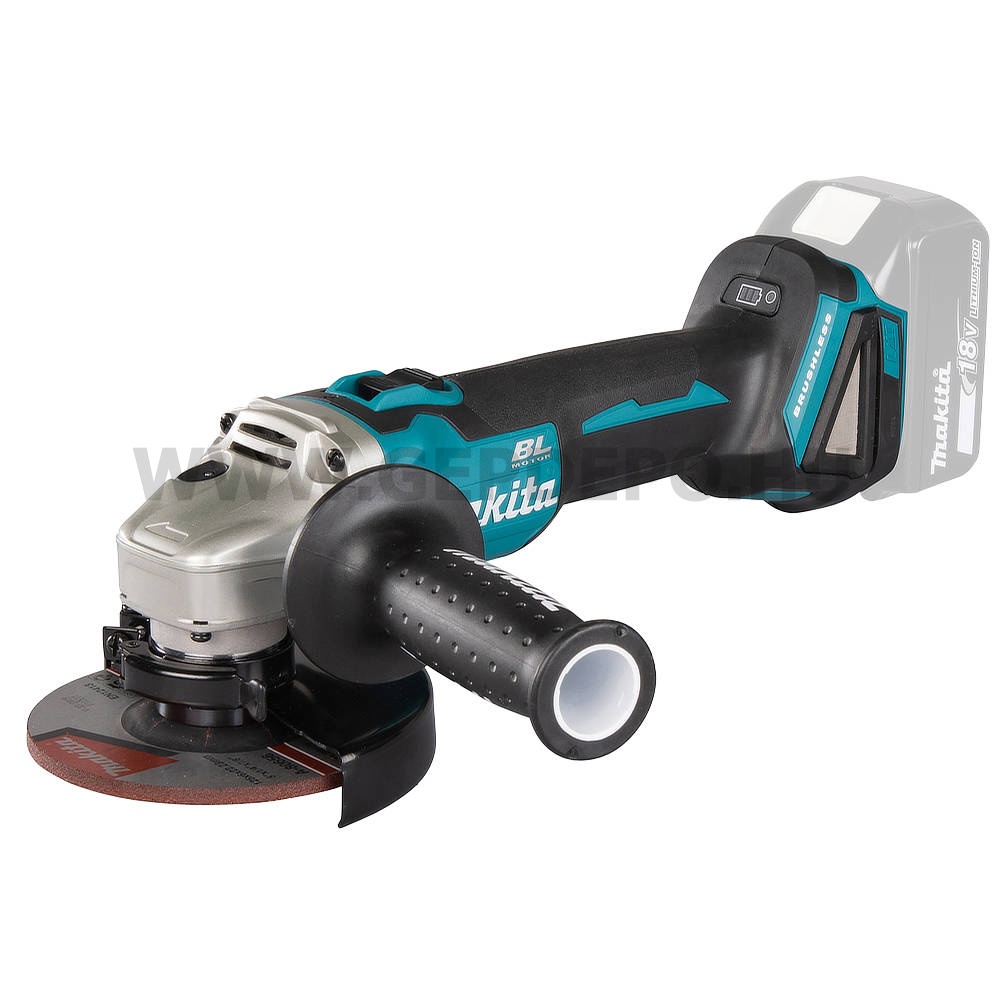 Makita DGA506Z akkus sarokcsiszoló géptest