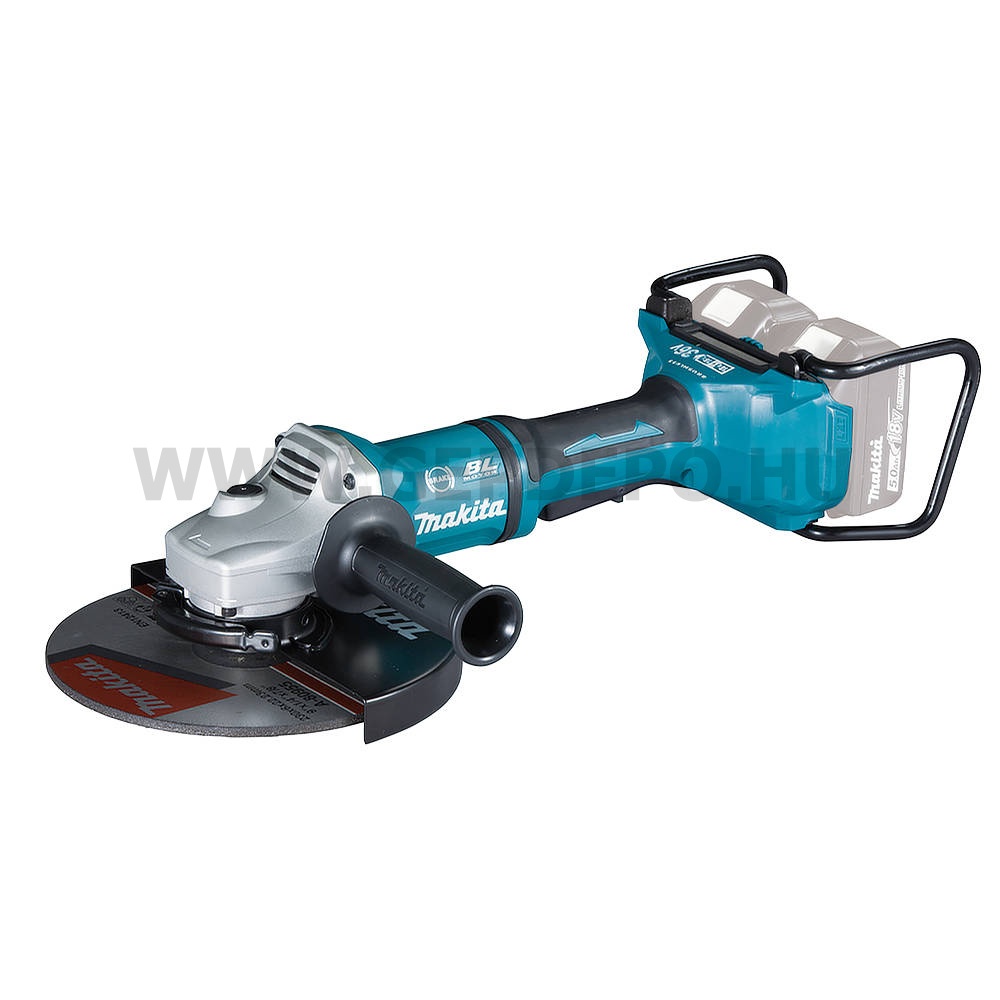 Makita DGA900Z akkus sarokcsiszoló géptest 2x18V LXT BL XPT
