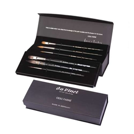  da Vinci CESC FARRÉ Serie 4012 Aquarellpinsel, Geschenk-Set