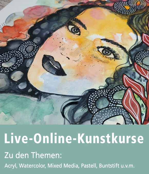 Neu: Live-Online-Kunstkurse!