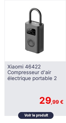 Xiaomi 46422 Kompressor Portable Electric Air Compressor 2 103 bar Automatische Abschaltung Aufbe