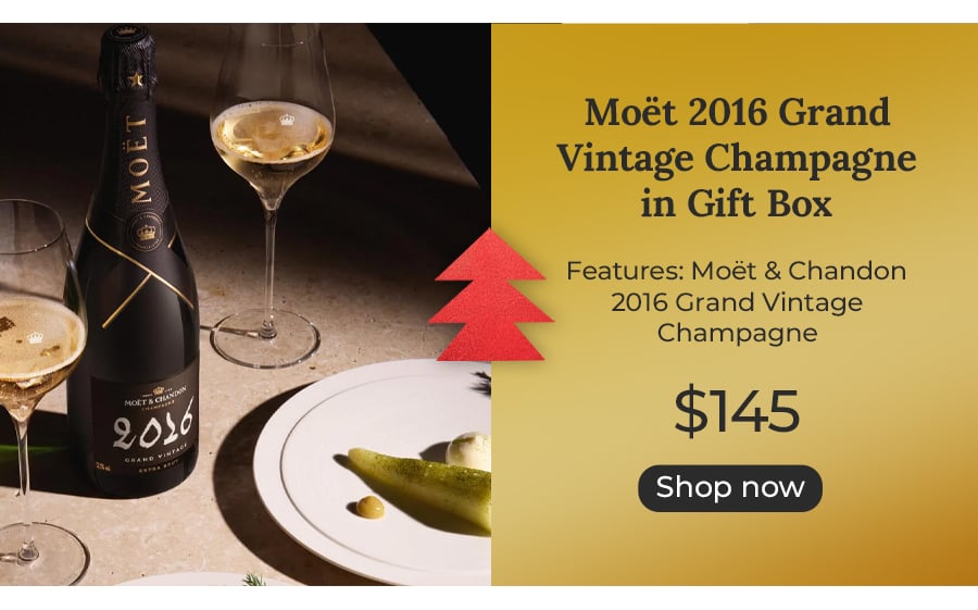Moët 2016 Grand Vintage Champagne in Gift Box