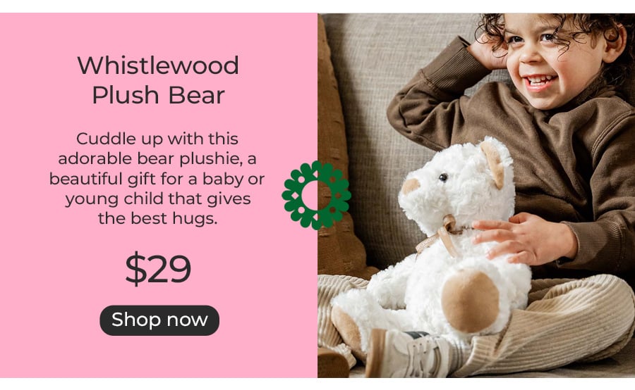 Whistlewood Plush Bear