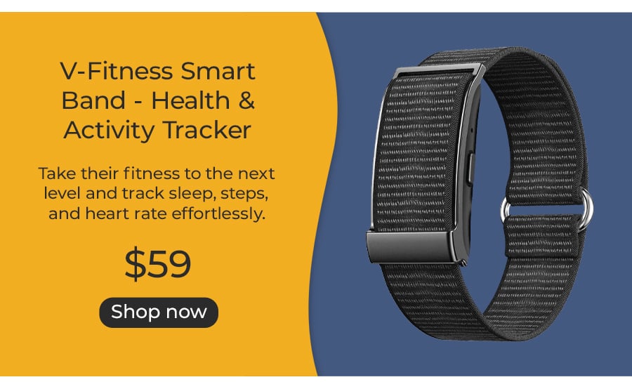 V-Fitness Smart Band - Health & Activity Tracker