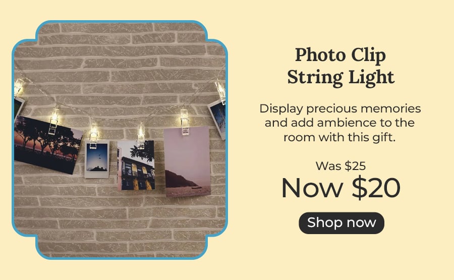 Photo Clip String Light