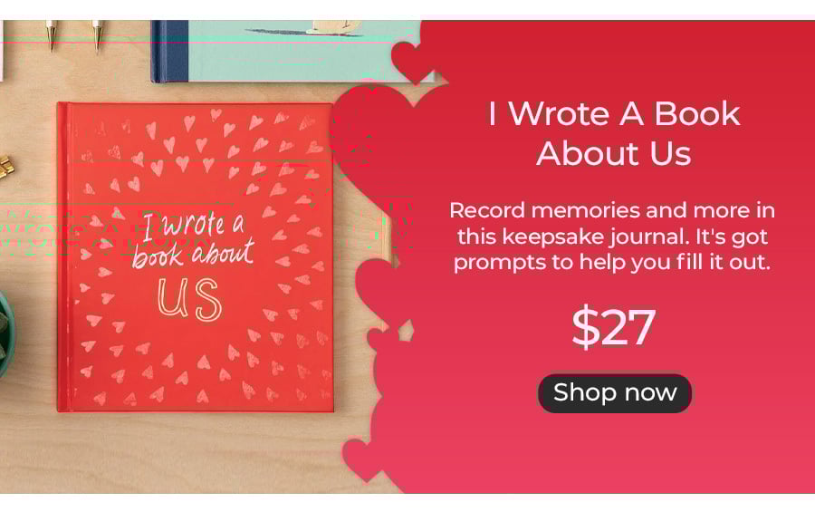 I Wrote A Book About Us