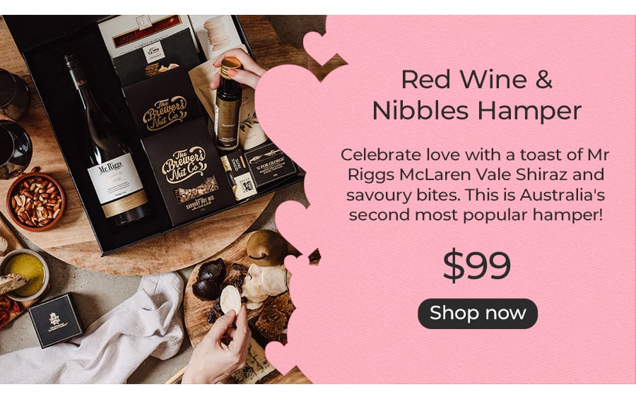 Red Wine & Nibbles Hamper