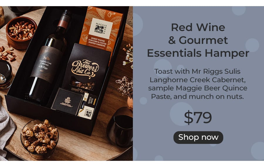 Red Wine & Gourmet Essentials Hamper