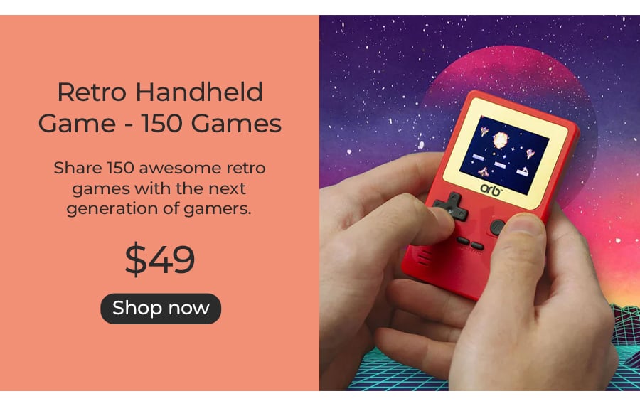 Retro Handheld Game - 150 Games
