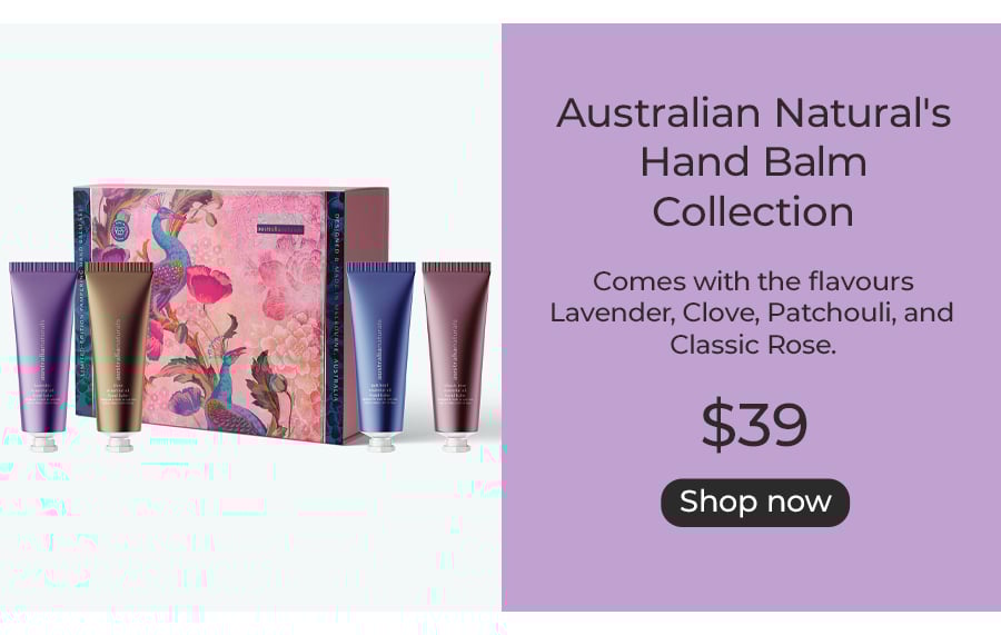 Australian Natural's Hand Balm Collection
