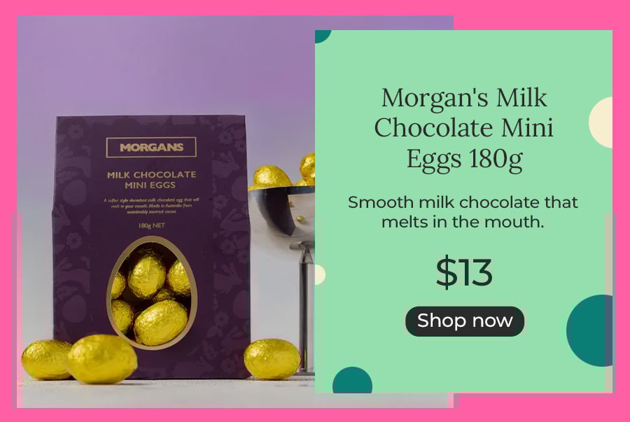 Morgan's Milk Chocolate Mini Eggs 180g