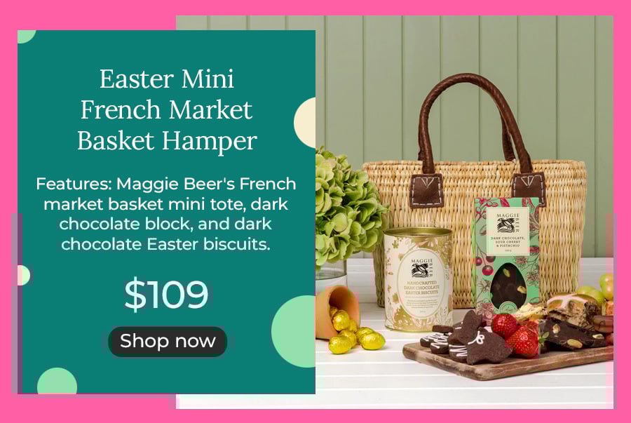 Easter Mini French Market Basket Hamper
