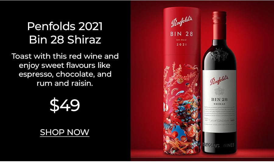 Penfolds 2021 Bin 28 Shiraz