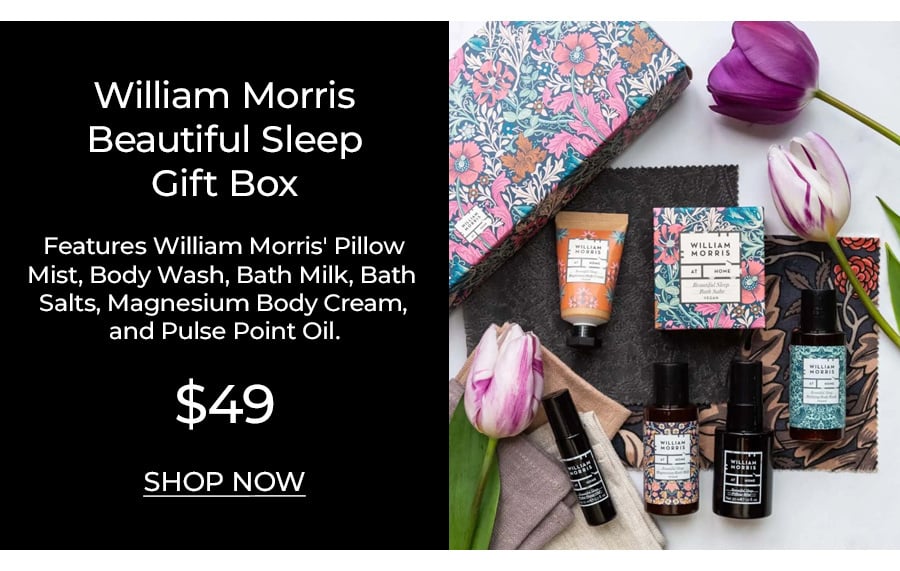 William Morris Beautiful Sleep Gift Box