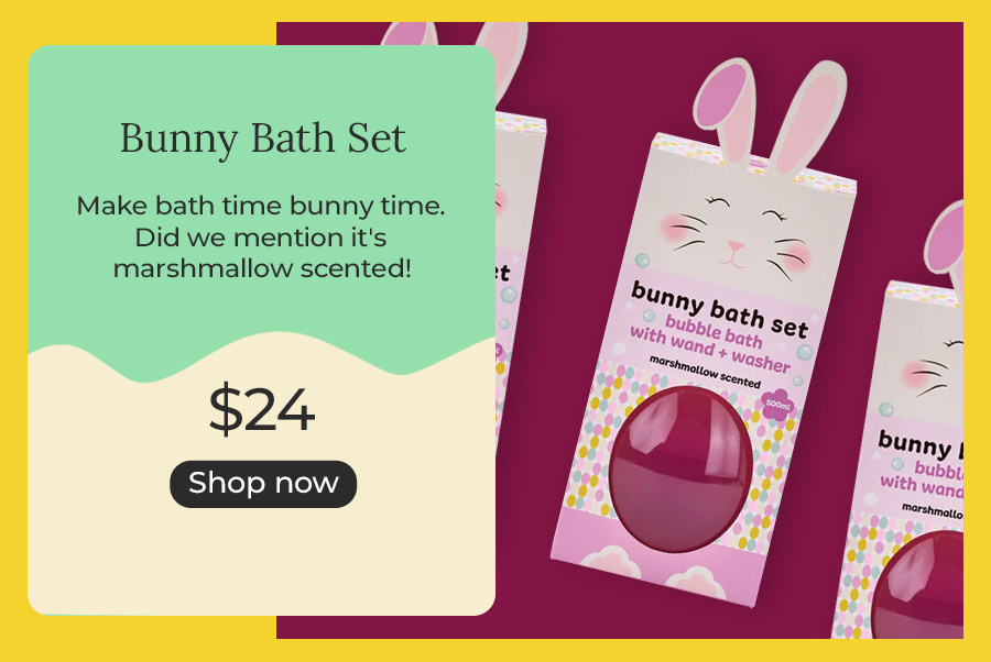 Bunny Bath Set