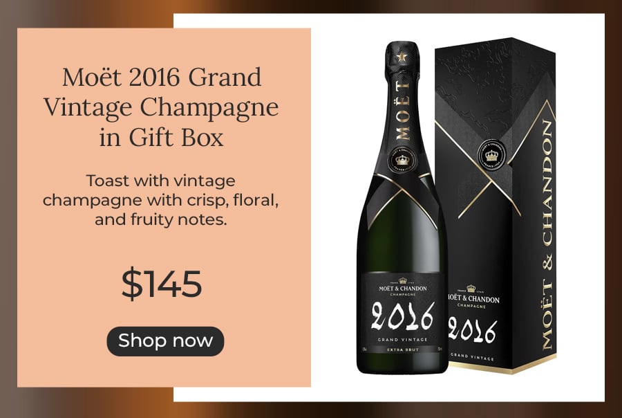 Moët 2016 Grand Vintage Champagne in Gift Box