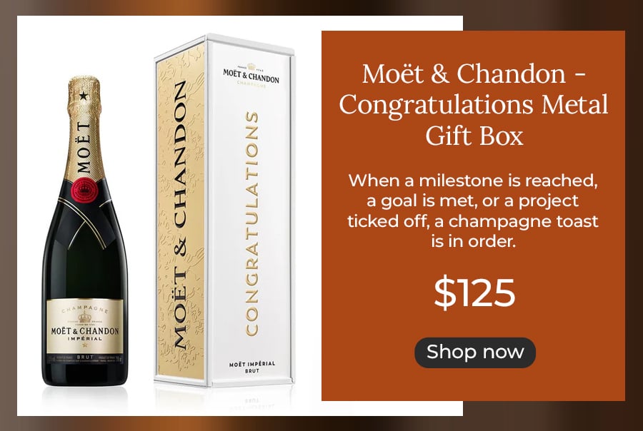 Moët & Chandon - Congratulations Metal Gift Box