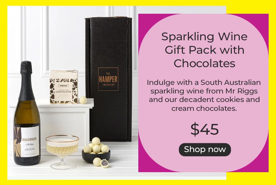 Sparkling Wine Gift Pack with Chocolates