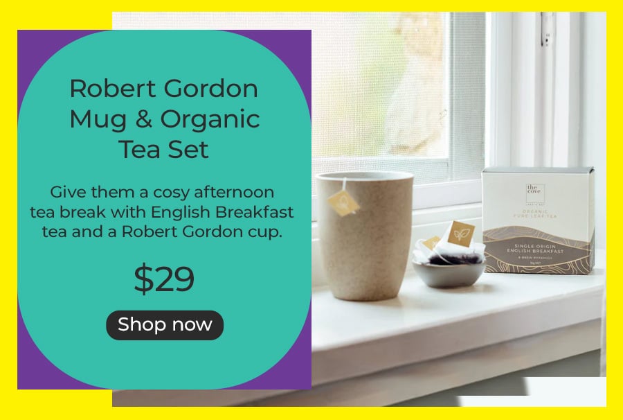 Robert Gordon Mug & Organic Tea Set