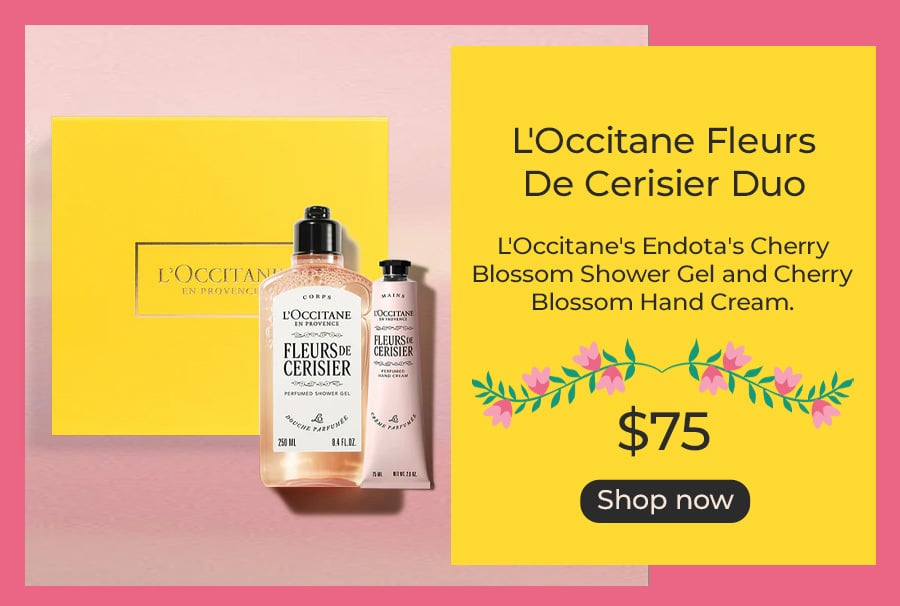 L'Occitane Fleurs De Cerisier Duo