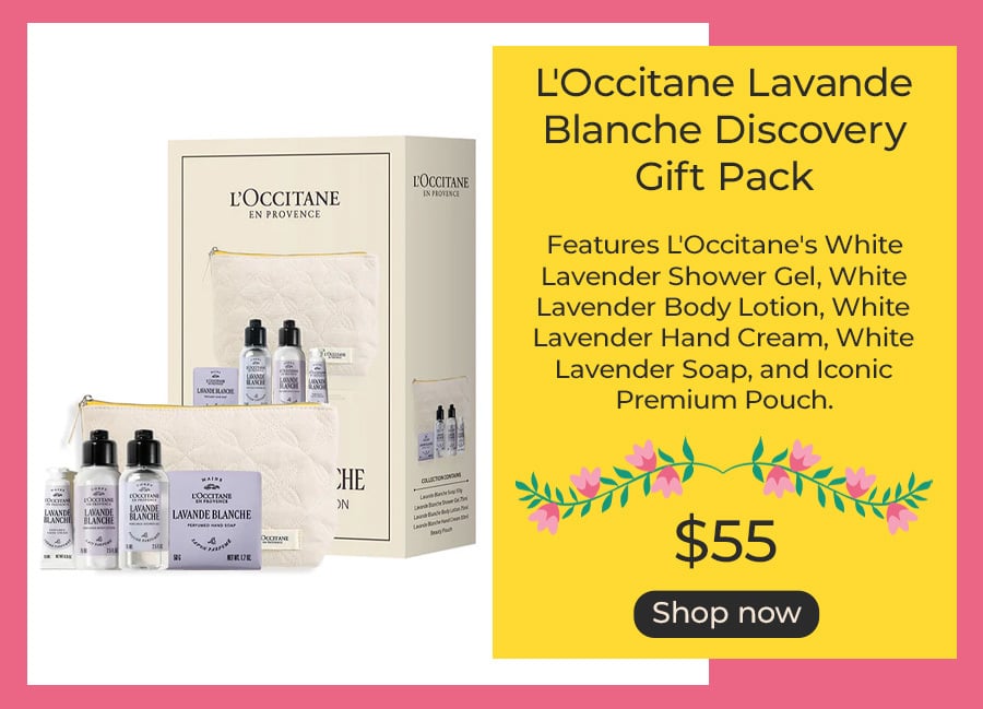 L'Occitane Lavande Blanche Discovery Gift Pack