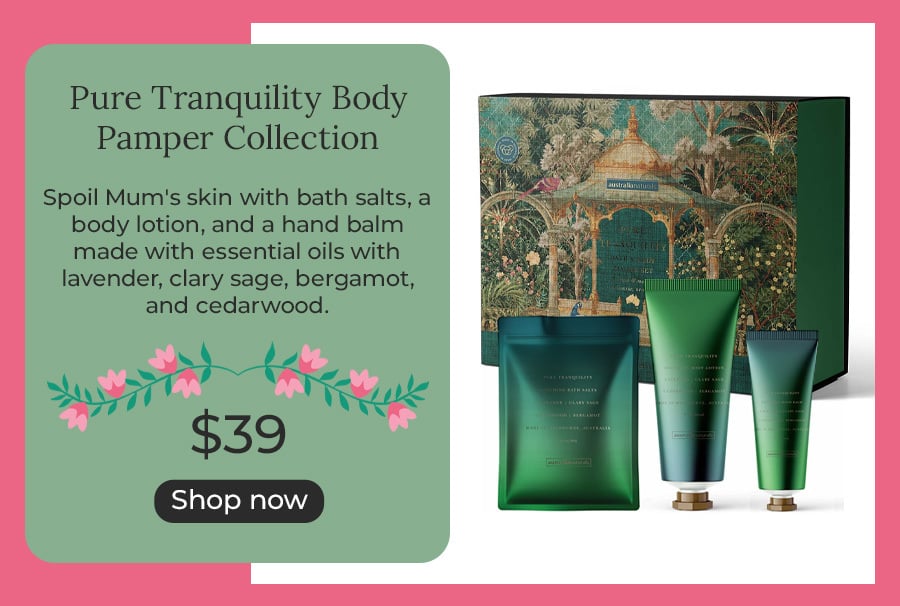Pure Tranquility Body Pamper Collection
