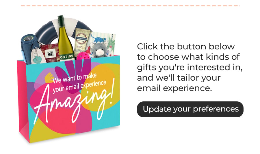 Update your preferences