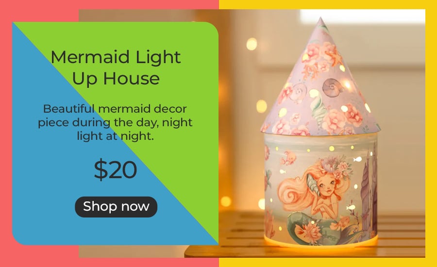 Mermaid Light Up House