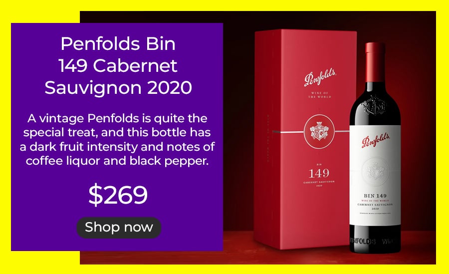 Penfolds Bin 149 Cabernet Sauvignon 2020