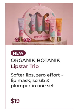 Organik Botanik Lipstar Trio