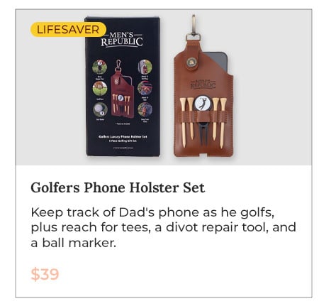 Golfers Phone Holster Set