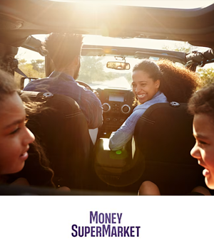 MoneySuperMarket: Family driving on a sunny day