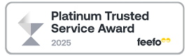 Feefo Platinum Trusted Service Award 2025