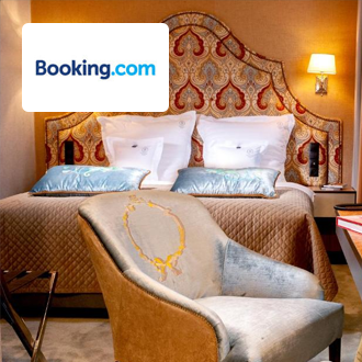 Booking.com - The interior of a luxury hotel room