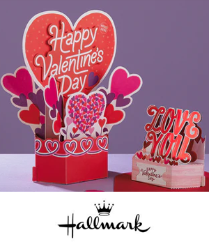 Hallmark: Showcase of 3D interactive Valentine's cards