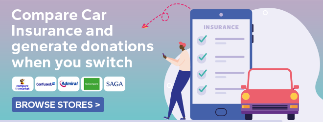Compare Car Insurance and generate donations when you switch